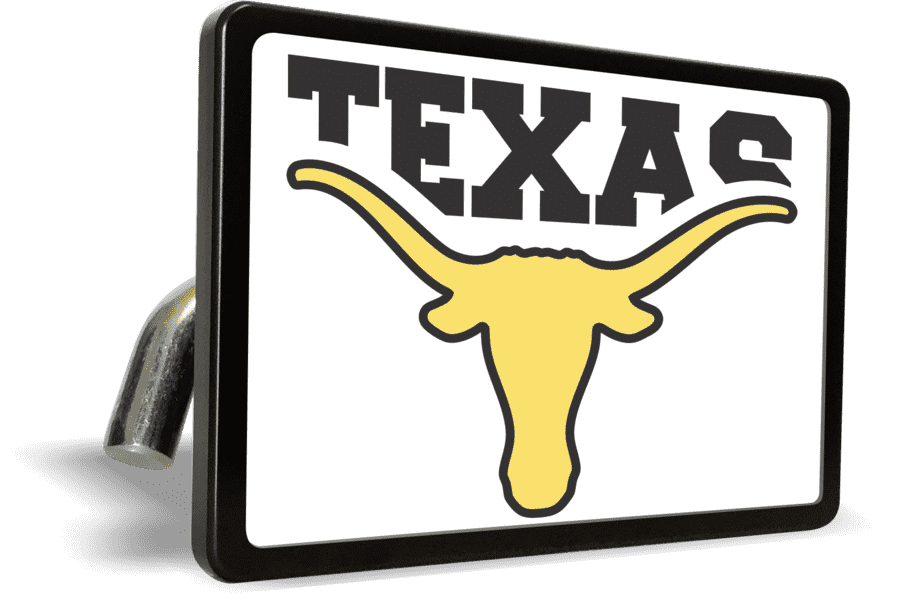 Texas Longhorn (Color) - Trailer Hitch Cover